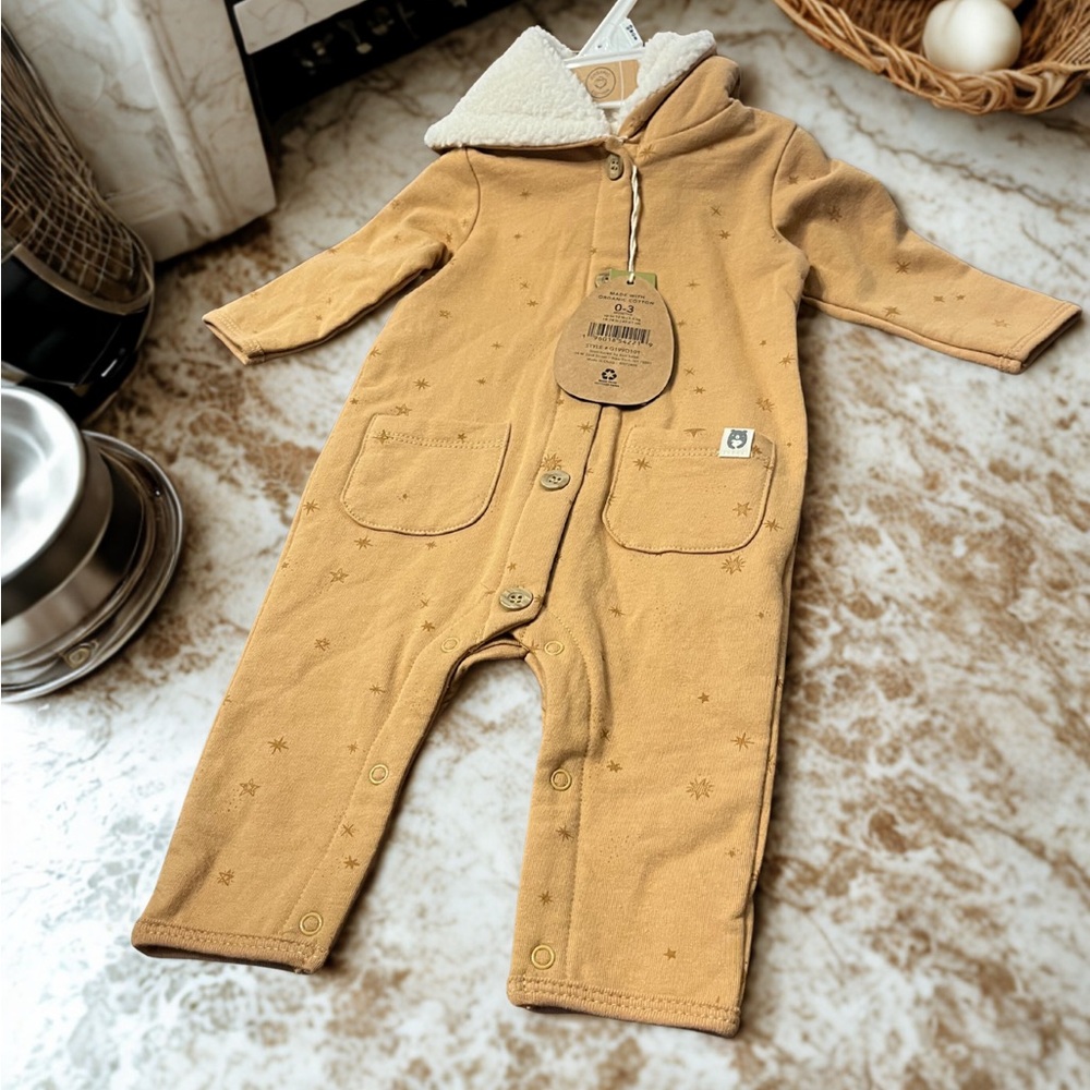 Cozy Tan Kids One Piece